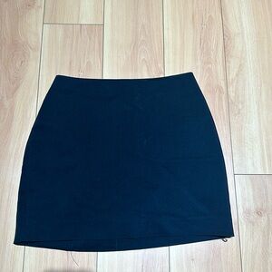 Black express mini skirt size 0